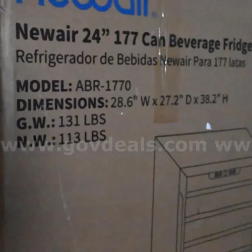 NewAir - 24” 177 Can Built-In Beverage Cooler with Precision Temperature Controls and Adjustable Shelves - Image 3