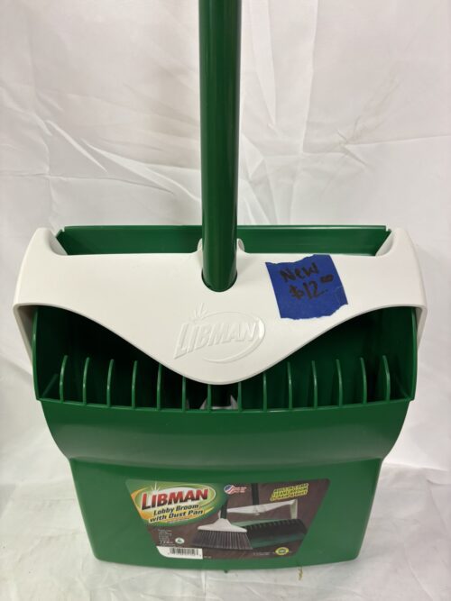 Libman Lobby Broom with Dust Pan - Image 2