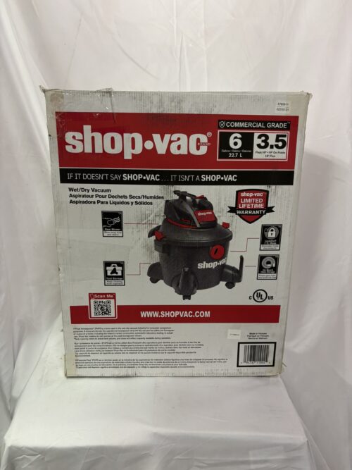 Shop Vac 6 Gallon Wet/Dry Vacuum